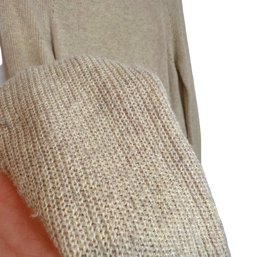 Anthropologie Cream Crew Neck Sweater - Picture 16 of 16